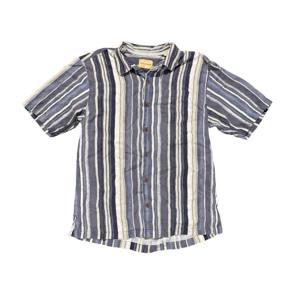 Tommy Bahama Tropical Short Sleeve Button Down Shirt Size Medium